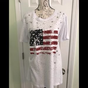 Solution - Patriotic Flag T-Shirt